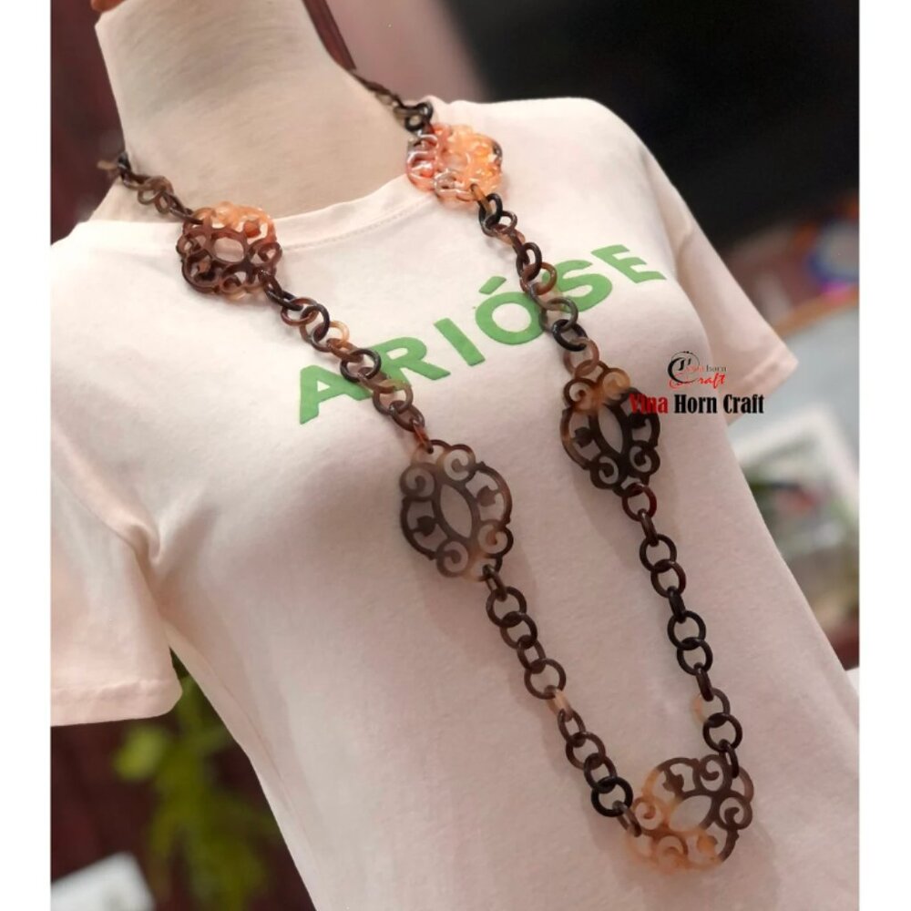 Natural Buffalo Horn Necklaces
